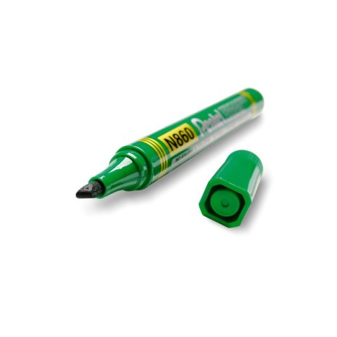 Marker permanentny Pentel, zielony 1,2-4,5mm ścięta końcówka Marker permanentny Pentel, zielony 1,2-4,5mm ścięta końcówka