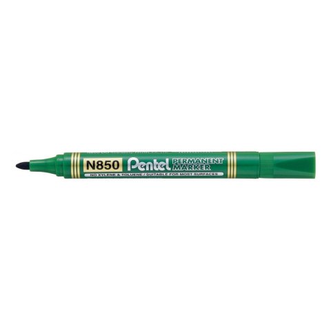 Marker permanentny Pentel, zielony 1,5mm okrągła końcówka Marker permanentny Pentel, zielony 1,5mm okrągła końcówka
