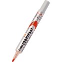 Marker suchościeralny Pentel, czerwony 1,1-2,2mm okrągła końcówka