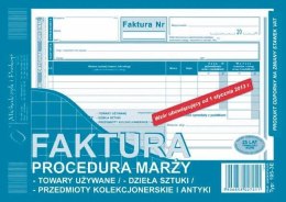 Druk samokopiujący Faktura procedura marży A5 80k. Michalczyk i Prokop (195-3E)