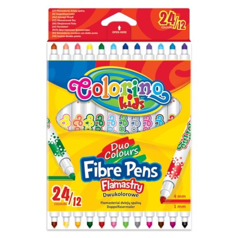 Flamaster Patio Colorino dwustronne 24 kol. (32353) Flamaster Patio Colorino dwustronne 24 kol. (32353)