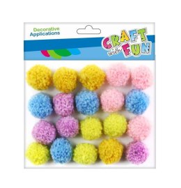 Pompony Craft with Fun mix 20 szt (463469)