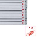 Przekładka alfabetyczna Esselte A4 szara 20k A-Z (100129)