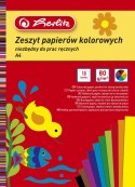 Zeszyt papierów kolorowych Herlitz A4 (9583709)