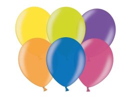 Balon gumowy Partydeco metalizowany 100 szt mix (10M-000)