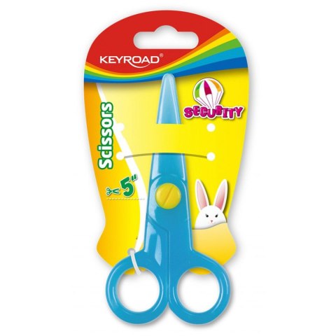 Nożyczki Keyroad Plastikowe zaokrląglone 12,5cm (KR970962) Nożyczki Keyroad Plastikowe zaokrląglone 12,5cm (KR970962)