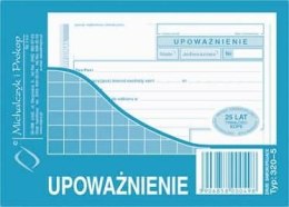 Druk samokopiujący Upoważnienie A6 80k. Michalczyk i Prokop (320-5)