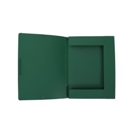 Teczka kartonowa na gumkę A4 zielony Biurfol (TGD-01-04)