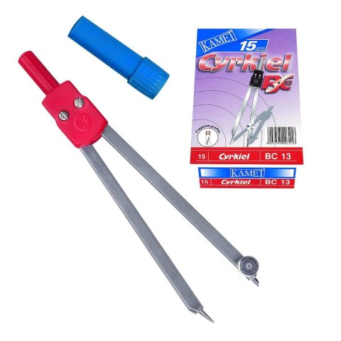 Cyrkiel Kamet + zapas grafitu BC-13 2 el. (K-1013) Cyrkiel Kamet + zapas grafitu BC-13 2 el. (K-1013)