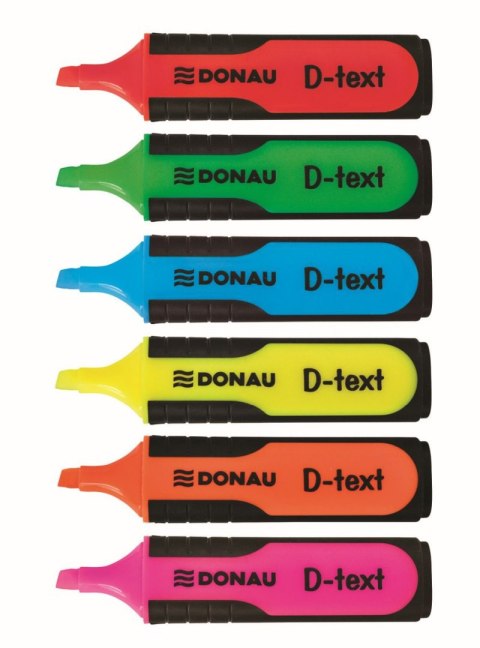 Zakreślacz Donau D-Text, zielony 1,0-5,0mm (7358001PL-06) Zakreślacz Donau D-Text, zielony 1,0-5,0mm (7358001PL-06)