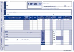 Druk samokopiujący Faktura VAT A5 80k. Michalczyk i Prokop (103-3E)