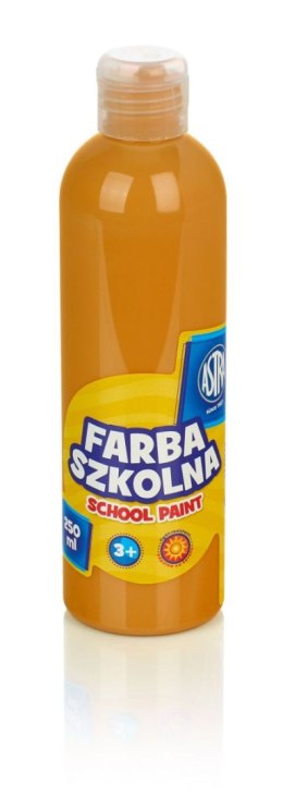 Farby plakatowe Astra szkolne kolor: brązowy jasny 250ml 1 kolor.