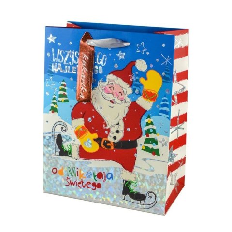 Torba prezentowa torebka ozdobna Bożenarodzenie [mm:] 330x456x 120 Kukartka (QPS)