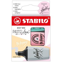 Zakreślacz Stabilo BOSS mini 3kol 113,129,194, mix 2,0-5,0mm (07/03-49)