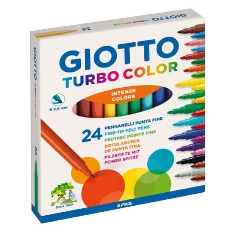 Flamaster Giotto Turbo Color 24 kol. (417000)