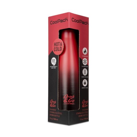 Bidon Patio COOLPACK CRANBERRY 500ml (Z04756) Bidon Patio COOLPACK CRANBERRY 500ml (Z04756)