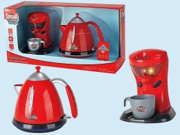 Ekspres do kawy zabawkowy zestaw 2 urządzeń AGD, na baterie, expres do kawy, czajnik Adar (576933)