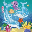 Mozaika Glitter DELFINY Fun&Joy (FJSR2202-8)