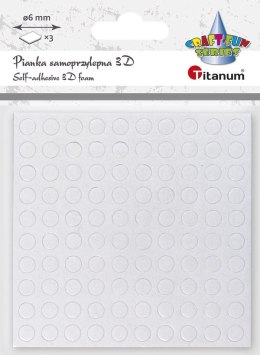 Plaster samoprzylepny Craft-Fun Series pianka 3D [mm:] 6 Titanum (29003)