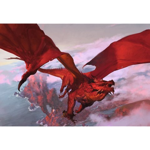 Puzzle Trefl Drewniane Starożytny czerwony smok 501 el. (20181) Puzzle Trefl Drewniane Starożytny czerwony smok 501 el. (20181)