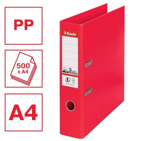 Segregator dźwigniowy Esselte No.1 Power Vivida A4 75mm czerwony (624068) Segregator dźwigniowy Esselte No.1 Power Vivida A4 75mm czerwony (624068)