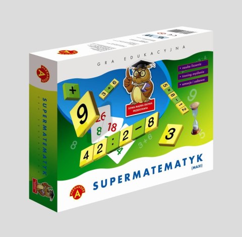 Gra edukacyjna Alexander Supermatematyk Maxi (0467)