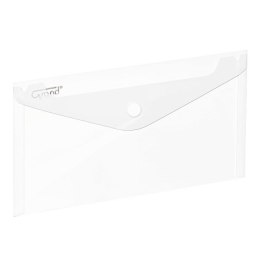 Teczka plastikowa na guzik ZP-046-DL DL biały [mm:] 225x124 Grand (120-1868)