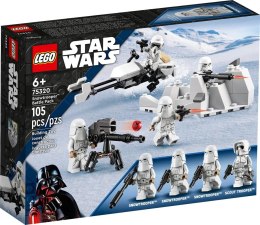 Klocki konstrukcyjne Lego Star Wars Zestaw bitewny ze szturmowcem śnieżnym™ (75363)