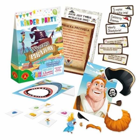 Zestaw dekoracyjny Alexander Zestaw Imprezowy KINDER PARTY Wyprawa Piratów Zestaw dekoracyjny Alexander Zestaw Imprezowy KINDER PARTY Wyprawa Piratów