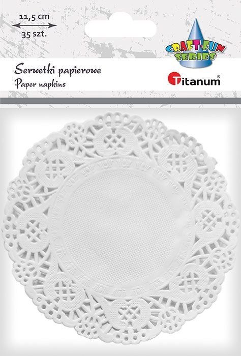 Ozdoba papierowa Titanum Craft-Fun Series serwetki (18JX020)