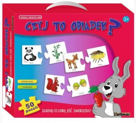 Puzzle (nd) Czyj to obiadek ? 48 el. Puzzle (nd) Czyj to obiadek ? 48 el.