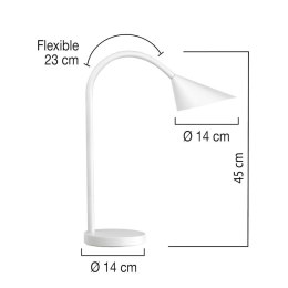 Lampka biurowa Sol Led Biała Unilux (400077404)