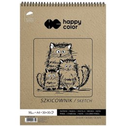 Blok artystyczny Happy Color szkicownik młody artysta A4 80g 60k (HA 3809 2030-M60)