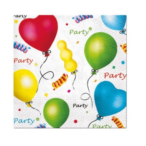 Serwetki Lunch party mix papier [mm:] 330x330 Paw (SDL196000)