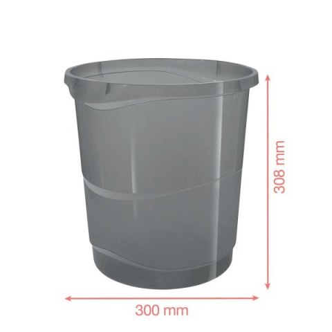 Kosz na śmieci Esselte Colour Breeze kolor: zielony 14L (626290) Kosz na śmieci Esselte Colour Breeze kolor: zielony 14L (626290)