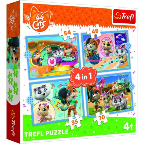 Puzzle Trefl 4w1 el. (34612)