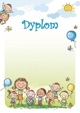 Dyplom Galeria Papieru przedszkolaki A4 170g (215117)