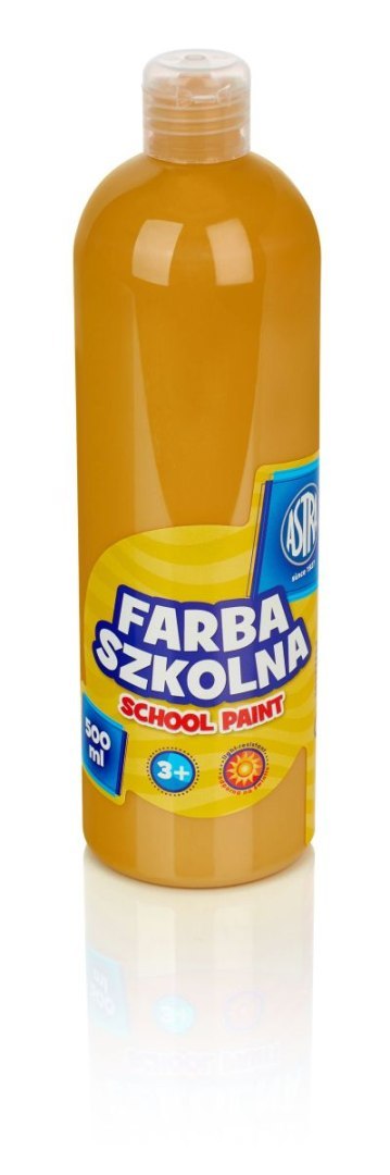 Farby plakatowe Astra kolor: brązowy 500ml 1 kolor. (301109007)