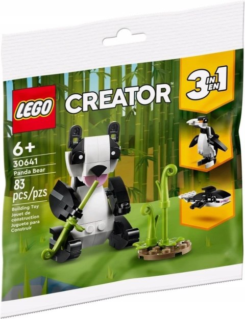 Klocki konstrukcyjne Lego Creator panda 3w1 (30641)