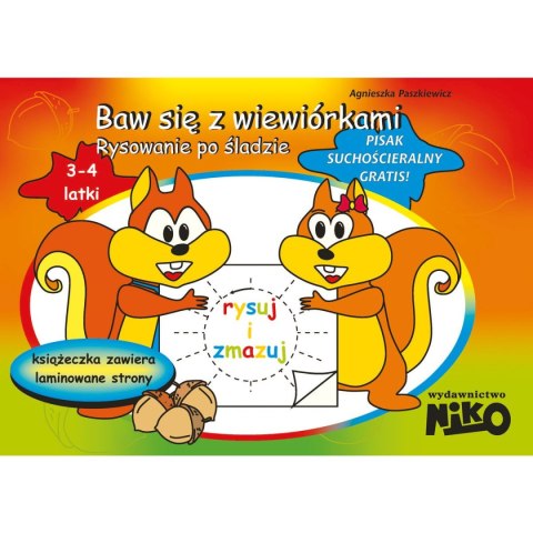 Książeczka edukacyjna Niko Baw się z wiewiórkami.