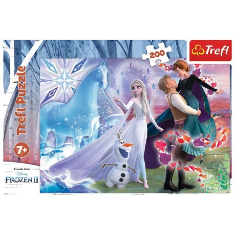 Puzzle Trefl Frozen 2 Magiczny świat sióstr 200 el. (13265) Puzzle Trefl Frozen 2 Magiczny świat sióstr 200 el. (13265)
