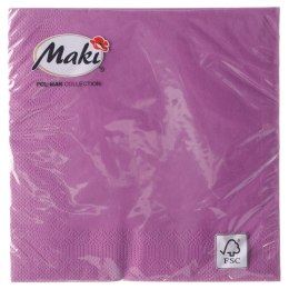 Serwetki Pol-mak fioletowy papier [mm:] 330x330 (11)