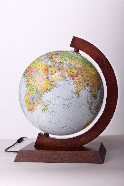 Globus polityczno-fizyczny podświetlany Zachem podświetlany śr. 320mm (9112)