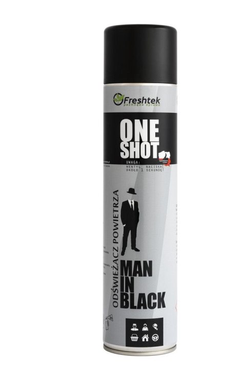 Odświeżacz powietrza Man in black 600ml One Shot