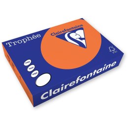 Papier kolorowy Trophee kolorowy A4 mandarynkowy 160g (xca41042)