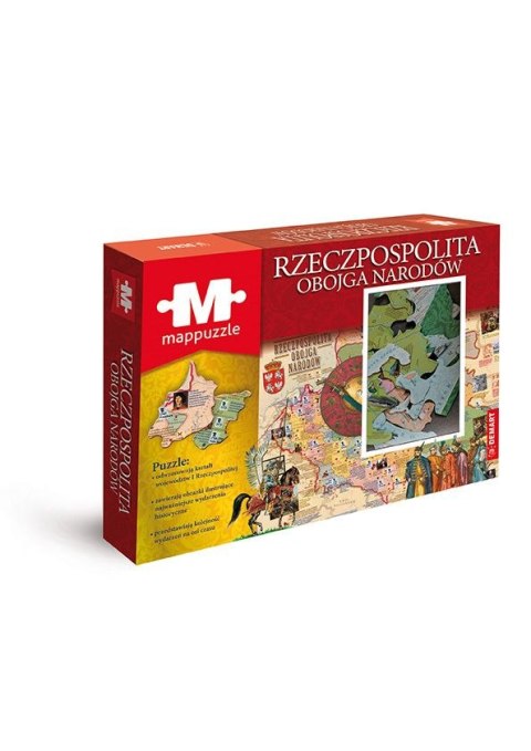 Puzzle Demart MAPPUZZLE MAPA I RZECZYPOSPOLITEJ