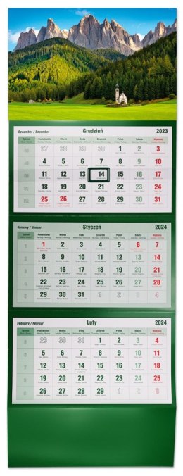 Kalendarz ścienny Michalczyk i Prokop 855mm x 315mm (T-105T-03)