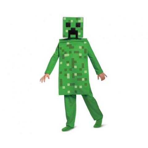 Kostium Godan Creeper Classic (kombinezon) - Minecraft (licencja), rozm. S (4-6 lat) (11437L)