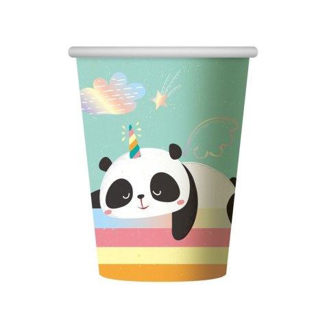 Kubek jednorazowy Godan Panda 6 sztuk-266 ml 266ml (PF-KRP9)