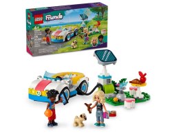 Klocki konstrukcyjne Lego Friends Samochód elektryczny i stacja ładująca (42609)